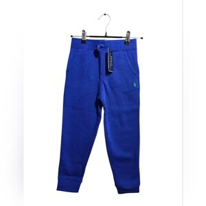 Polo Ralph Lauren Boys Fleece Jogger Pants Blue Sweatpants Boys Size 6